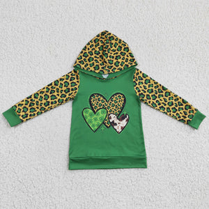 GT0074 toddler clothes St. Patrick's Day hoodies shirt