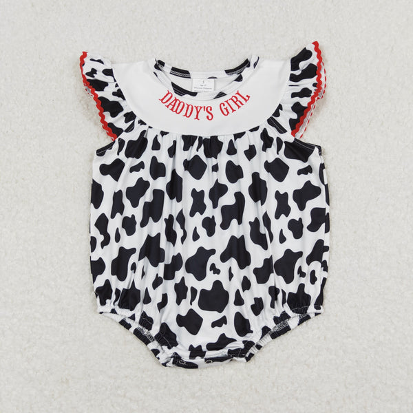 SS1146 RTS baby girl clothes daddy's girl clothes girl summer bubble father's day clothes newborn summer bubble