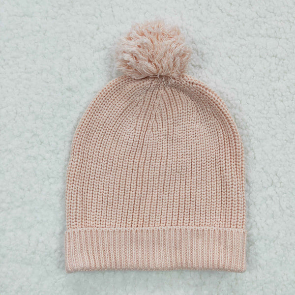 baby colorful knitted sweater hat