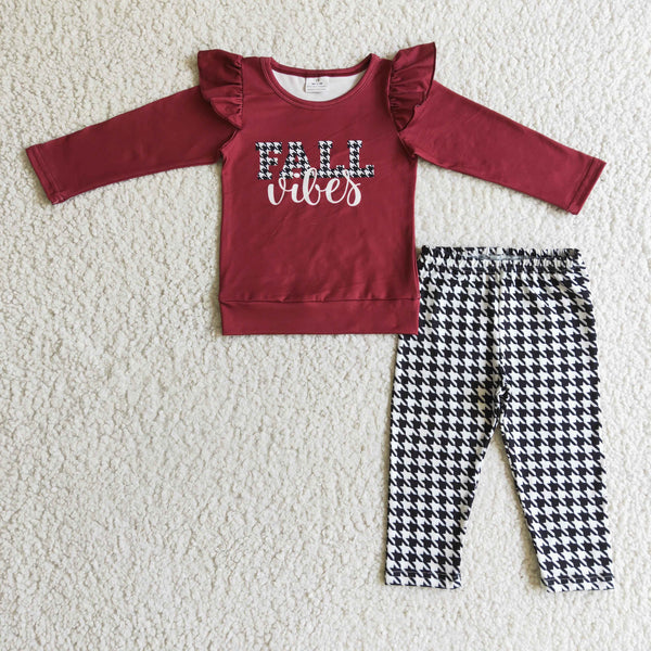 GLP0256 toddler girl clothes fall outfits