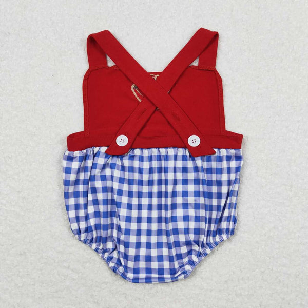 SR0616 RTS toddler girl clothes embroidery  baseball girl summer bubble