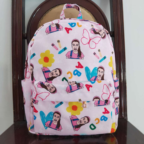 BA0070 toddler backpack flower girl gift back to school preschool bag