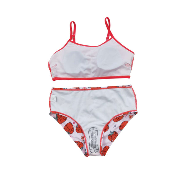 S0142 baby girl clothes girl swimwear strawberry toddler girl summer swimsuit 1