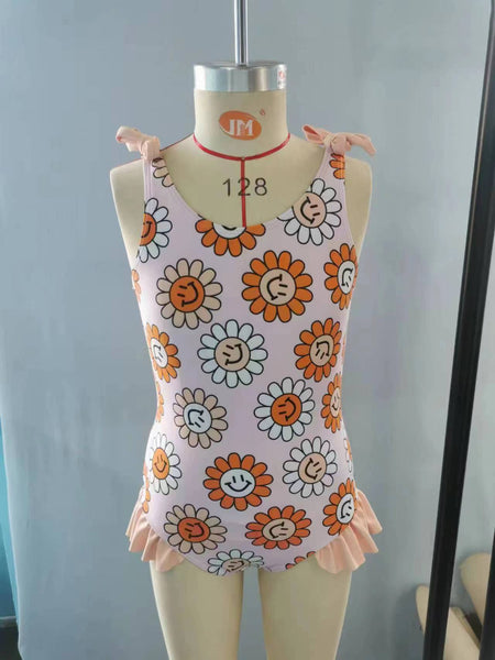 S0151 baby girl clothes girl swimsuit swimwear