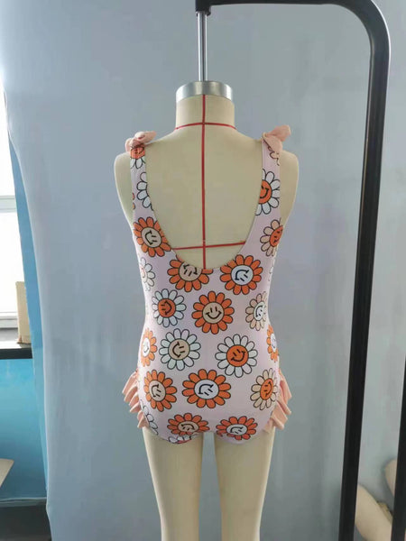 S0151 baby girl clothes girl swimsuit swimwear