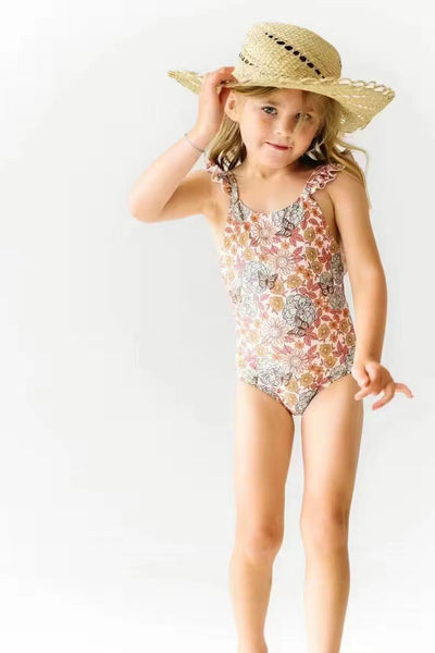 S0177 pre-order baby girl clothes girl swimsuit swimwear beach wear