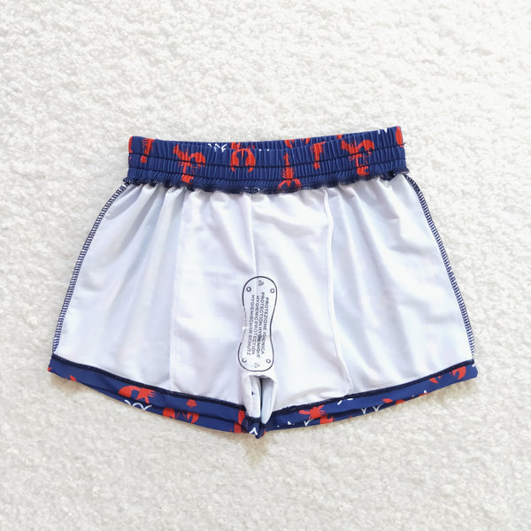 S0270 RTS baby boy clothes trunks crawfish boy summer swim shorts