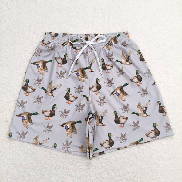 S0429 RTS adult clothes mallard adult men summer swim trunks