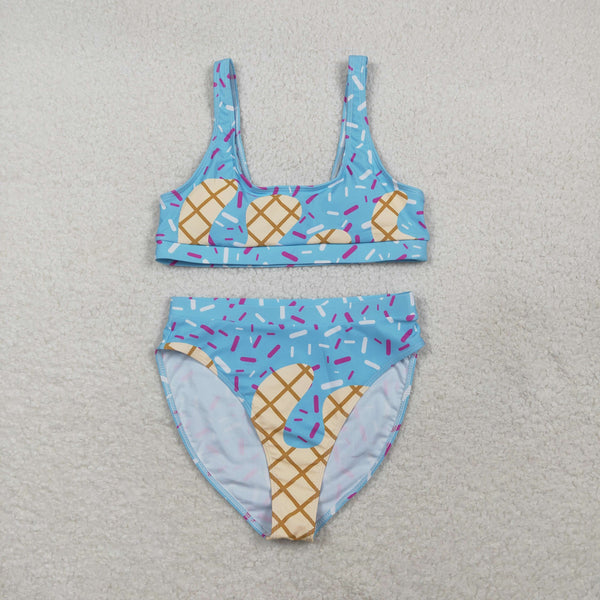 RTS adult clothes Couple Blue swimsuits Beach Wear