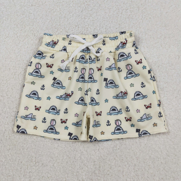 S0584 RTS toddler boy cloths crab boy summer swim shorts