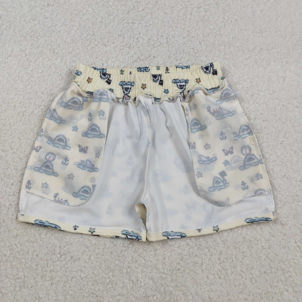 S0584 RTS toddler boy cloths crab boy summer swim shorts