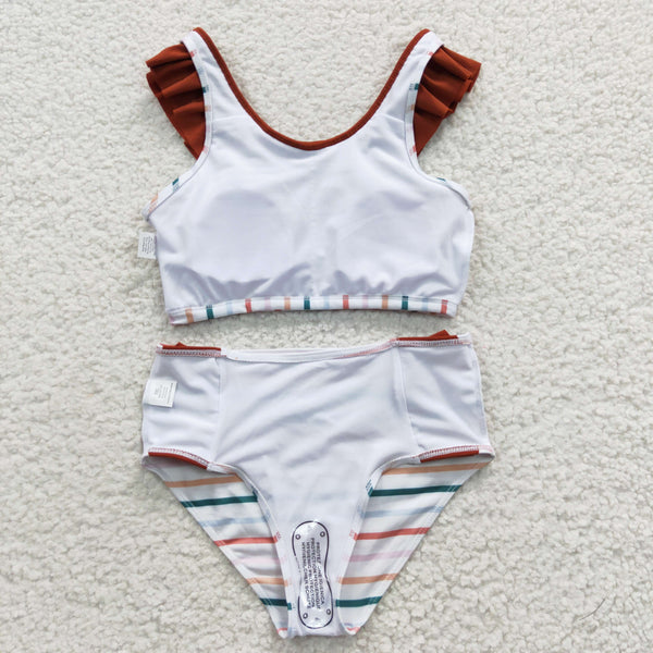 S0082 kids clothes girls swimsuit girl summer swimwear