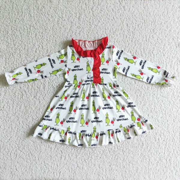 GLD0068 girl christmas dress teenage girls clothing