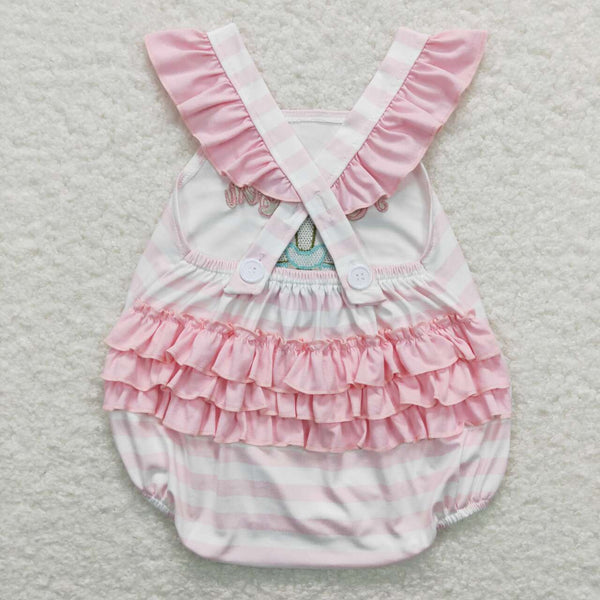 SR0564 baby girl clothers girl easter clothes he is risen easter bubble