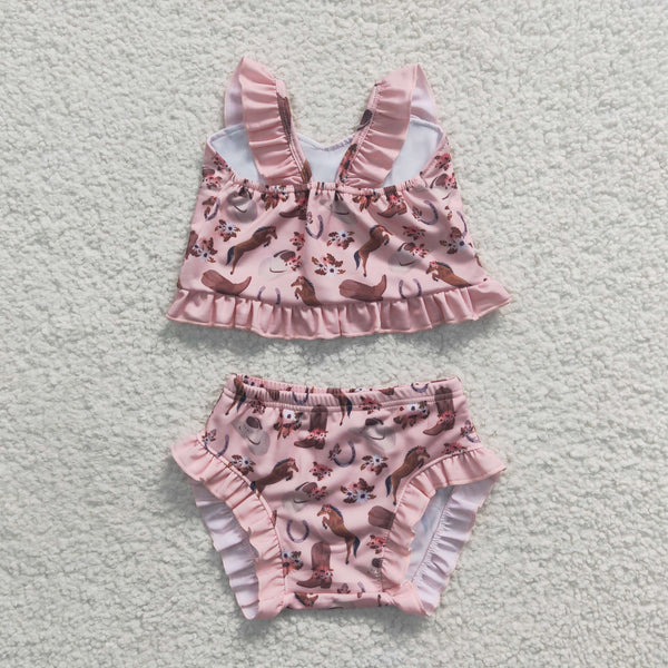 S0107 toddler girl clothes summer swimsuit swimwear-promotion $5.5 2026.4.25
