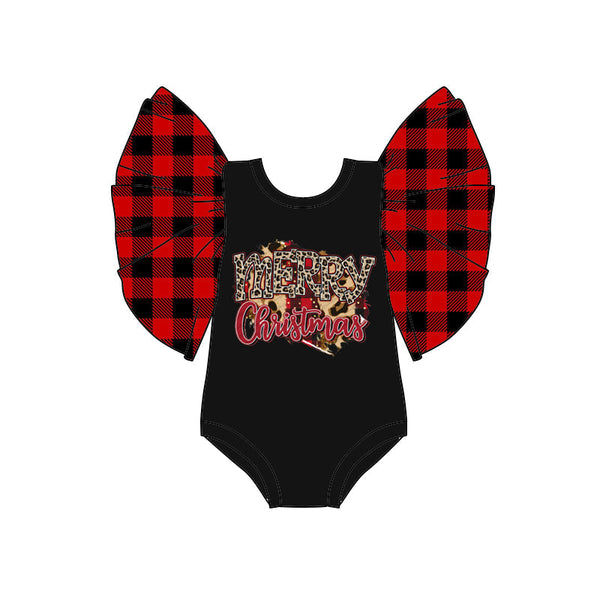 SR0103 merry christmas bubble baby girl clothes