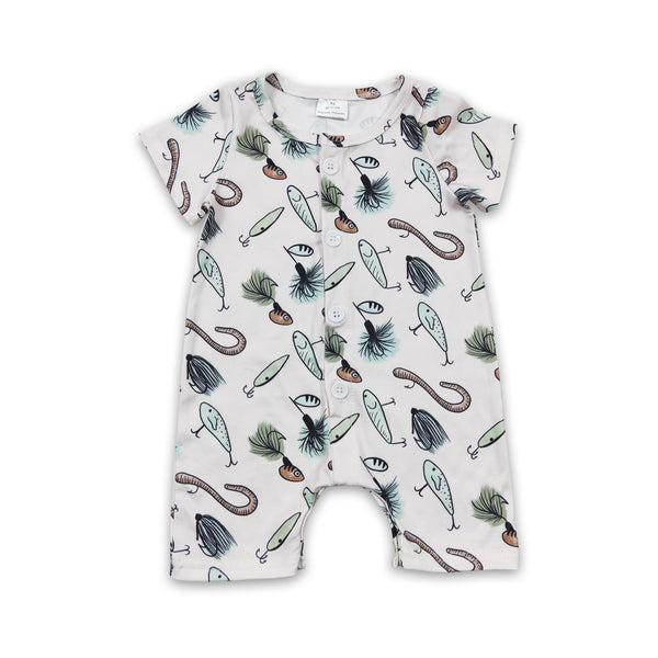 SR0259 USA warehouse 25.5.15 cactus baby boy clothes summer romper