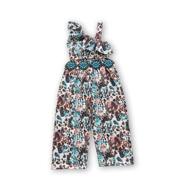 SR0366  baby girl clothes summer jumpsuit