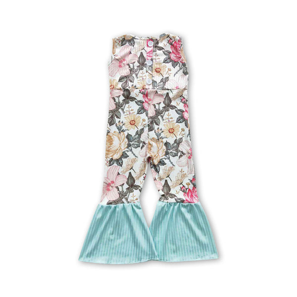 SR0368 kids clothes girls girl summer jumpsuit