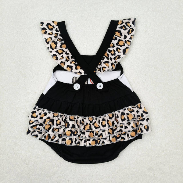 SR1147 RTS baby girl clothes embroidery I love dad toddler girl summer bubble
