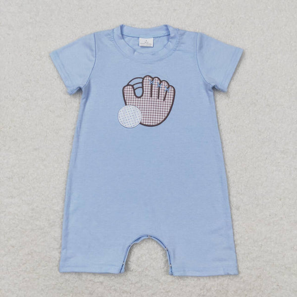 RTS  Matching clothing kids cartoon embroidery baseball print clothing baby summer clothing-2026.3.11