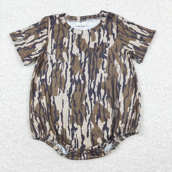 RTS kids summer matching clothes camo print baby boy summer bubble-2025.10.29