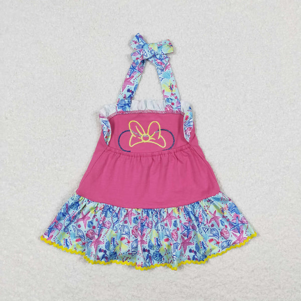 SR1346 RTS baby girl clothes cartoon mouse toddler girl summer bubble