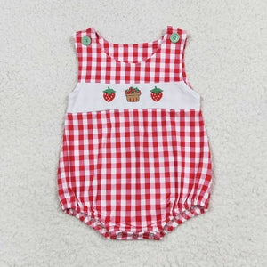 SR1468 RTS baby boy clothes strawberry toddler boy summer bubble