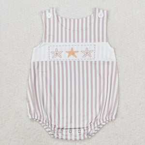 SR1487 RTS baby boy clothes starfish toddler boy summer bubble