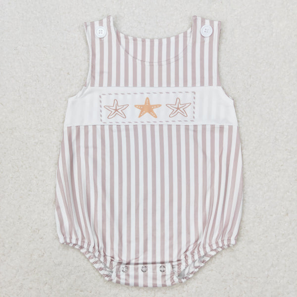 SR1487 RTS baby boy clothes starfish toddler boy summer bubble