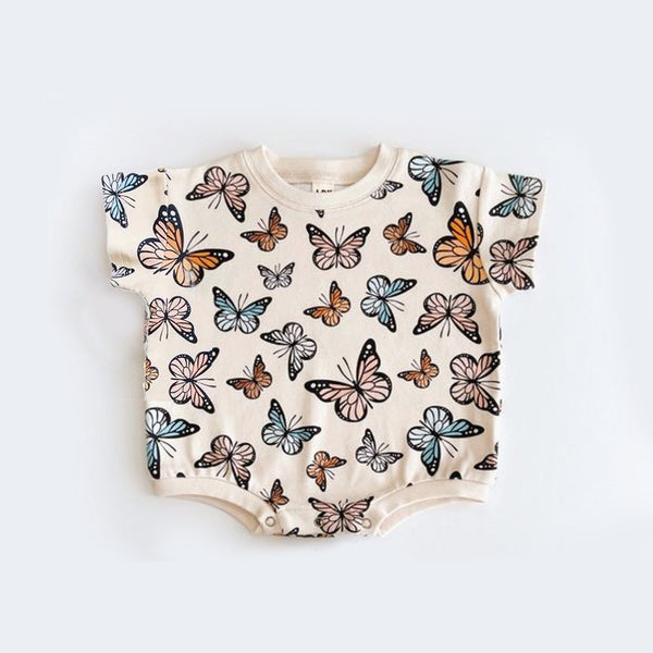 SR1558 pre-order baby boy clothes butterfly toddler boy summer bubble