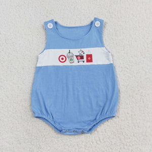 SR1604 RTS baby boy clothes coffee dog toddler boy summer bubble