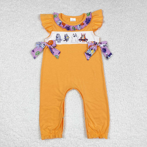 SR1704 RTS baby girl clothes cartoon toddler girl halloween romper