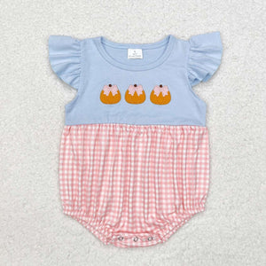 SR1962 RTS baby clothes pumpkin girl halloween bubble halloween clothing