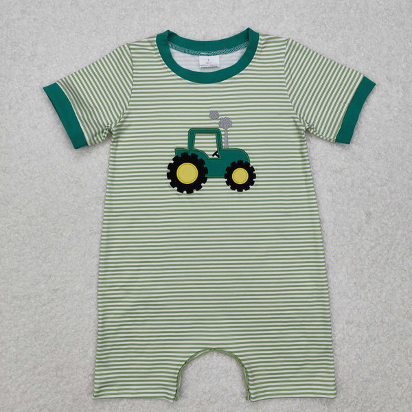 USA warehouse 25.5.17 RTS kids matching farm clothes tractor kids summer clothes