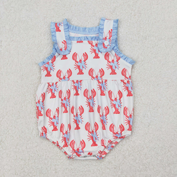 RTS girl summer clothes crawfish girl summer matching clothing