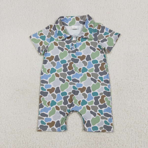 RTS kids matching clothing camo print clothing summer clothing