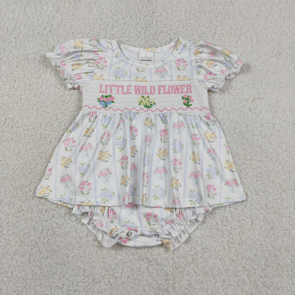 SR3043 RTS baby girl clothes flower girl summer bubble