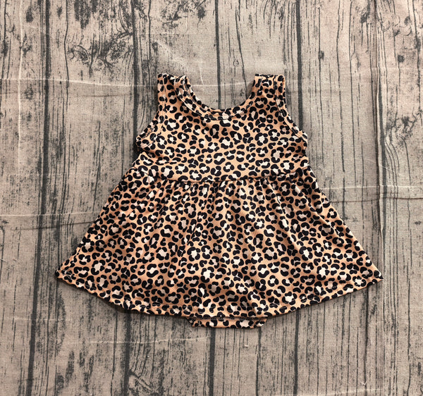 SR3070 pre-order baby girl clothes leopard print  girl summer  jumpsuit-real pic 2026.4.8