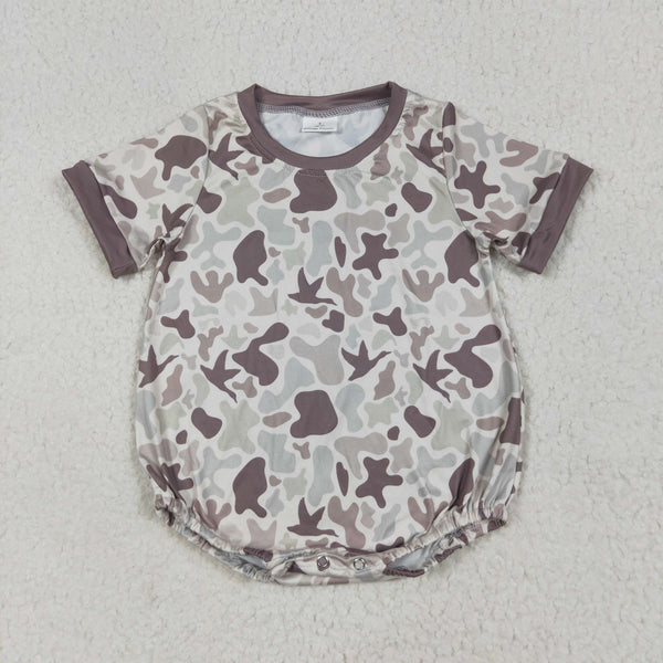 RTS kids matching clothing hunting camo print clothing boy summer clothing-2025.7.23