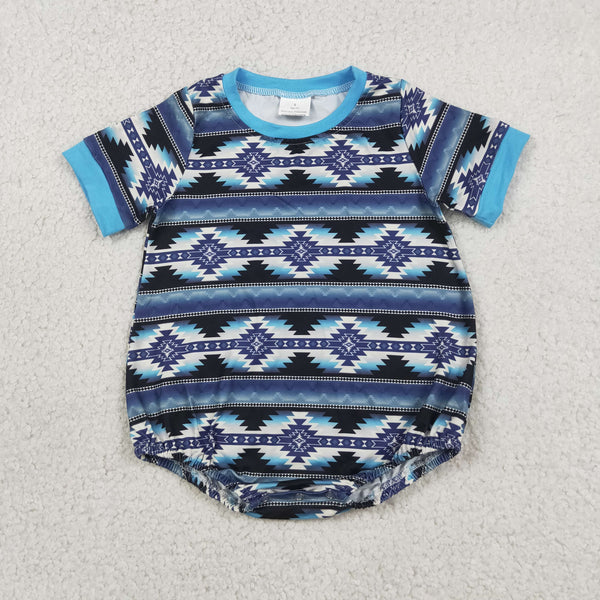 SR3709 RTS baby boy clothes aztec boy summer bubble