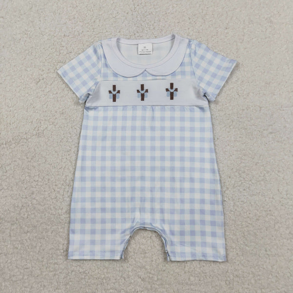 RTS Matching clothing embroidery cross print clothing baby easter summer clothing-2026.3.6
