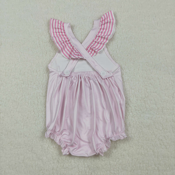 SR3780 RTS baby girl clothes food print toddler girl summer bubble
