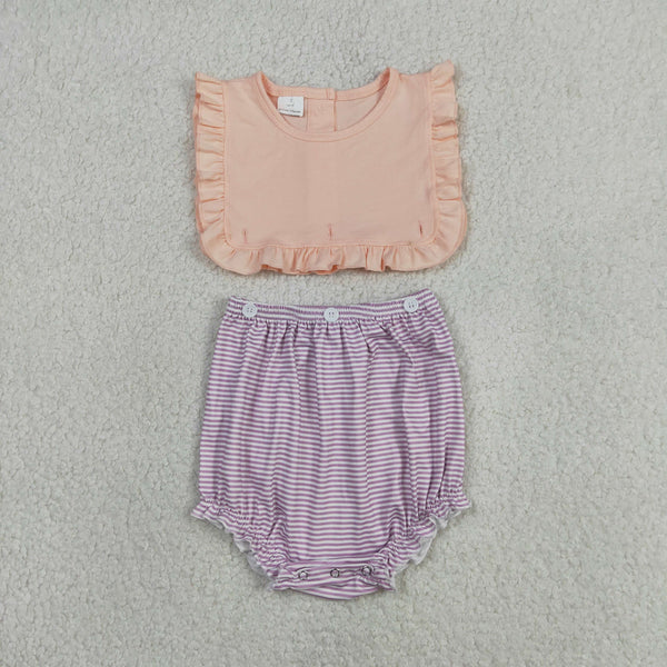 RTS Matching clothes stripe print clothing girl summer clothing-2026.4.30