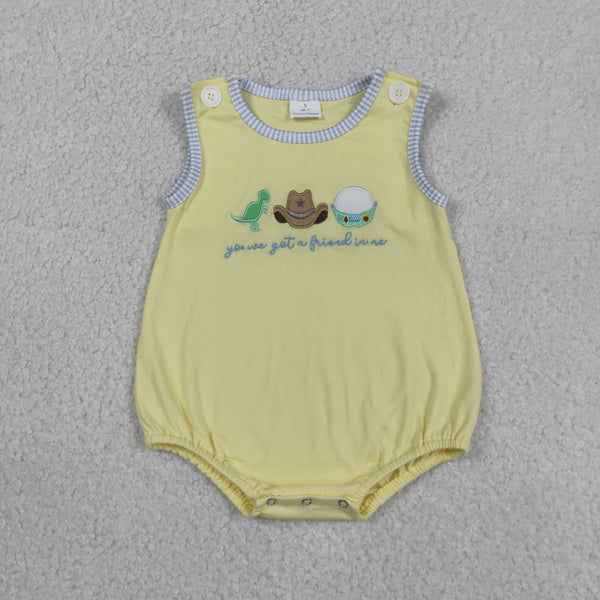 RTS Matching kids clothing embroidery dino print clothing baby summer clothing-2026.5.11