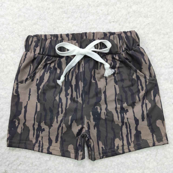 RTS 3-6M to 7-8T toddler clothes camo kids boy summer shorts bottom summer maching clothes