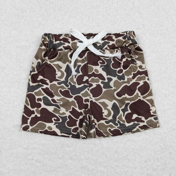 RTS 3-6M to 7-8T toddler clothes camo kids boy summer shorts bottom summer maching clothes