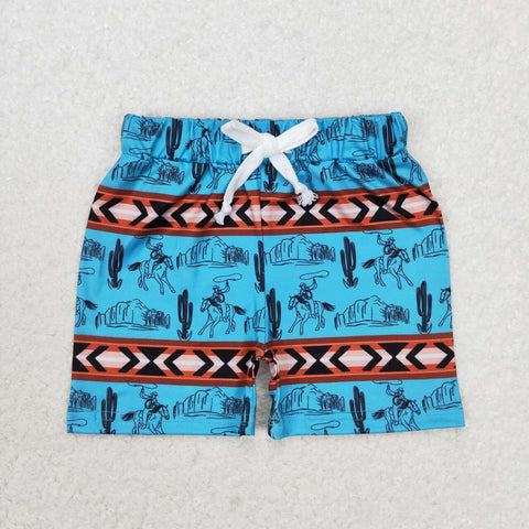 SS0207 RTS baby boy clothes  cowboy boy summer shorts