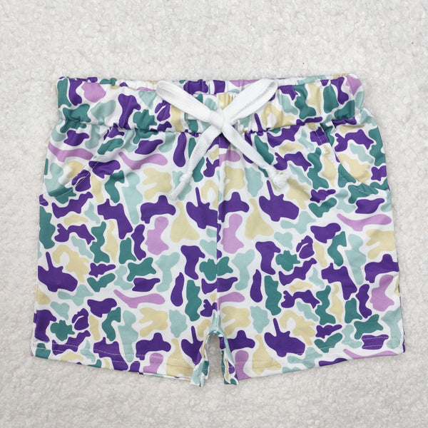 RTS 3-6M to 7-8T toddler clothes camo kids boy summer shorts bottom summer maching clothes