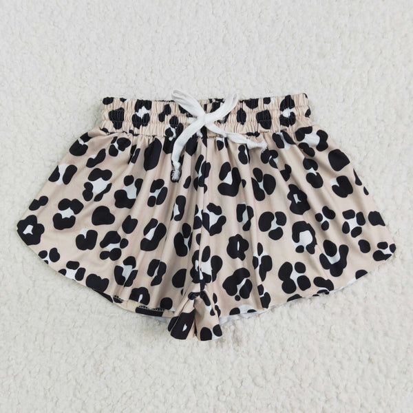 RTS toddler clothes matching clothing leopard print kids summer clothing